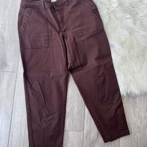 a new day Women's Brown Cropped Pants